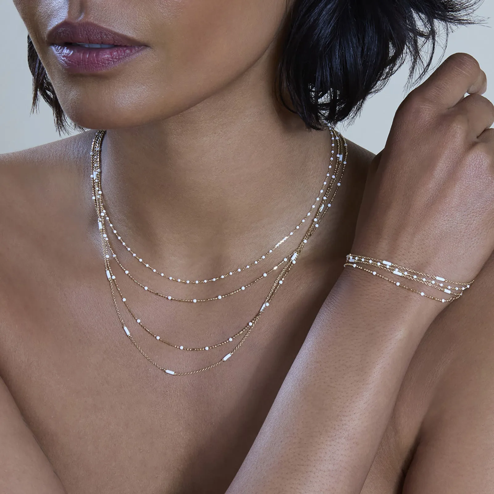 16" Blanc Bar Chain Necklace