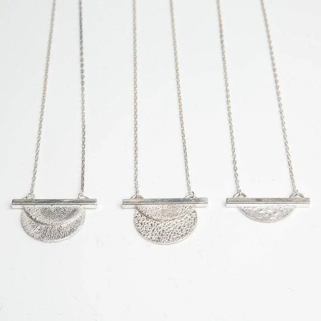 Amanda Moran Designs Handmade Sterling Silver Satellite Necklace