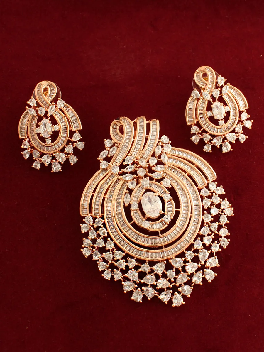 Anayra Pendant Earrings Set