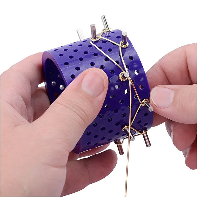 Artistic Wire, 3D Bracelet Jig, Create Bangles Cuffs and Curved Components 2.75 Inches (1 Piece)