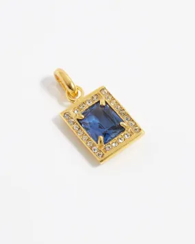 Blue Crystal Charm