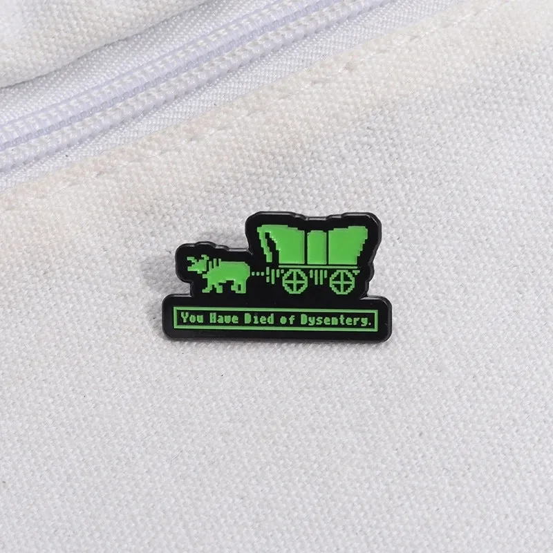Cartoon Style Cute Cowboy Style Animal Cartoon Character Letter Alloy Stamping Stoving Varnish Plating Unisex Badge Brooches Collar Pin