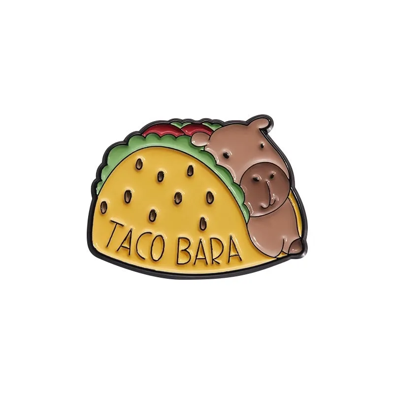 Cartoon Style Cute Pin Animal Bear Alloy Plating Unisex Brooches