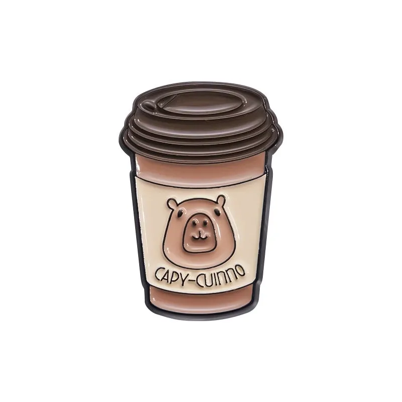 Cartoon Style Cute Pin Animal Bear Alloy Plating Unisex Brooches