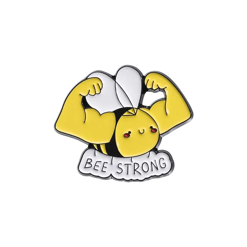 Cartoon Style IG Style Pin Animal Zinc Alloy Plating Unisex Brooches