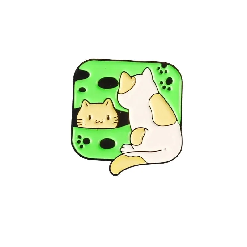 Cartoon Style Pin Animal Alloy Animal Unisex Brooches