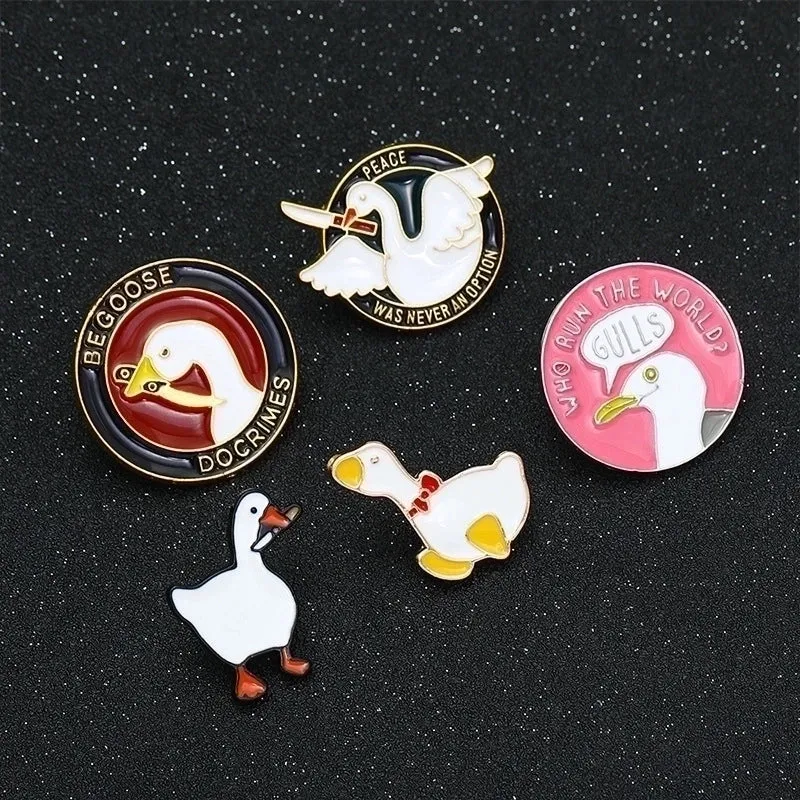 Cartoon Style Pin Animal Alloy Plating Women'S Brooches
