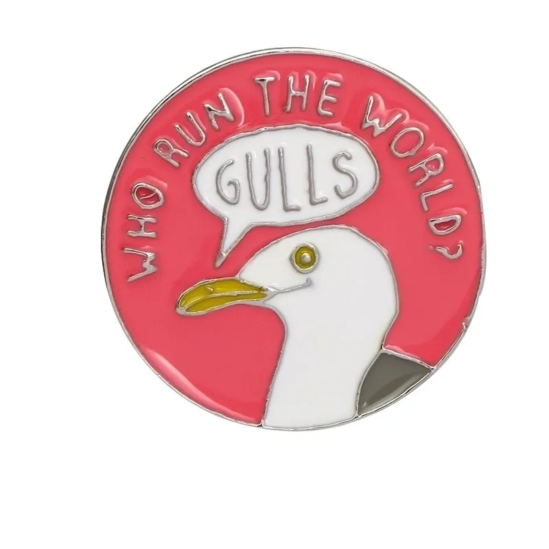 Cartoon Style Pin Animal Alloy Plating Women'S Brooches