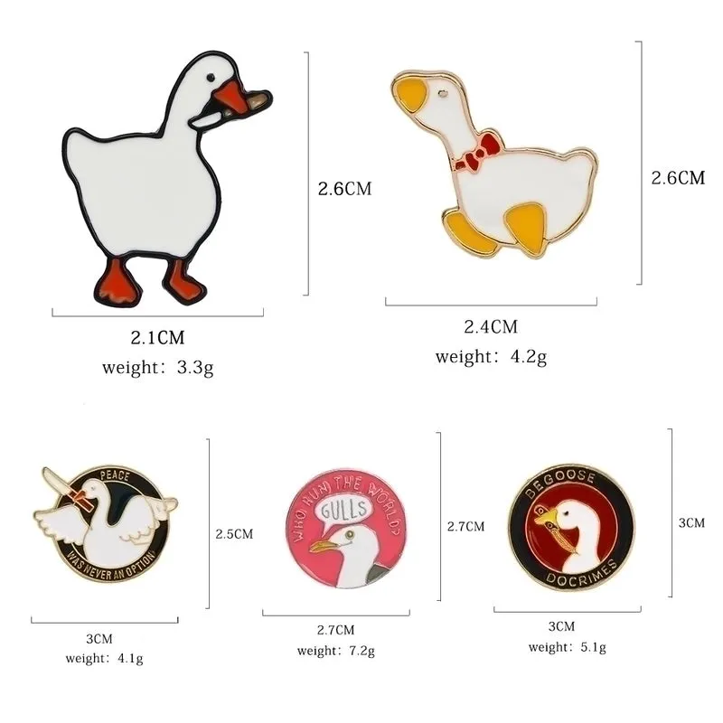 Cartoon Style Pin Animal Alloy Plating Women'S Brooches