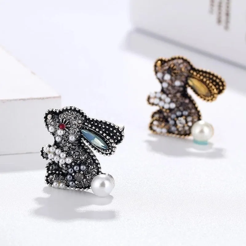 Cartoon Style Pin Animal Alloy Stoving Varnish Women'S Brooches