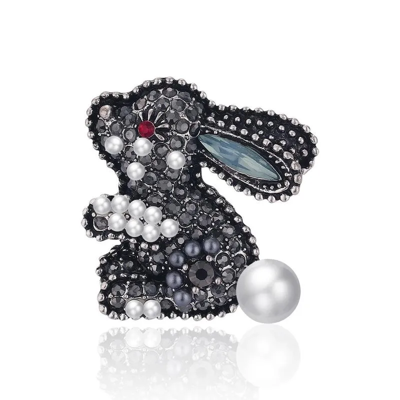 Cartoon Style Pin Animal Alloy Stoving Varnish Women'S Brooches