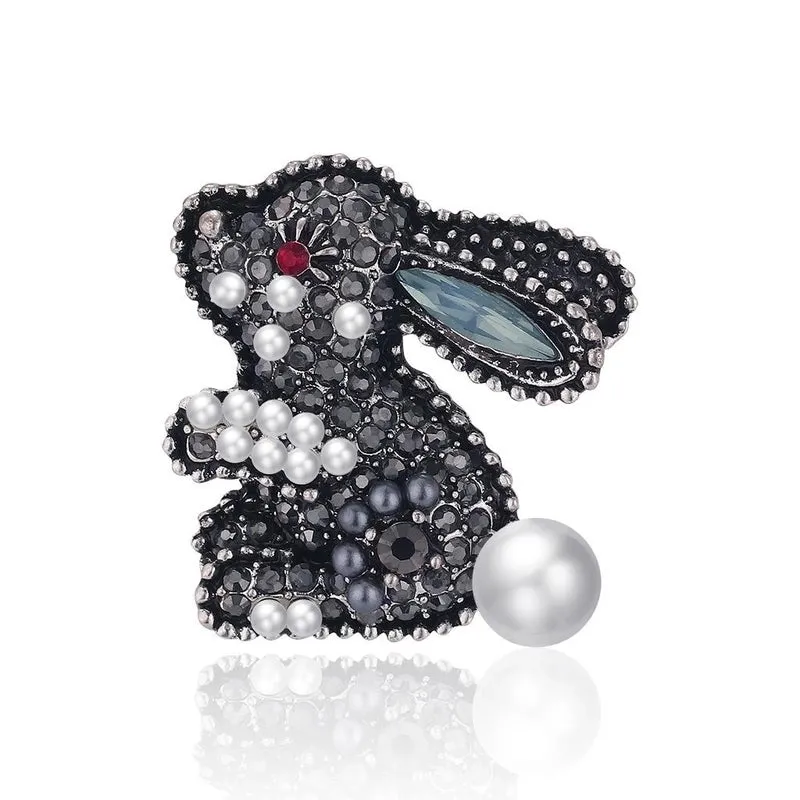 Cartoon Style Pin Animal Alloy Stoving Varnish Women'S Brooches