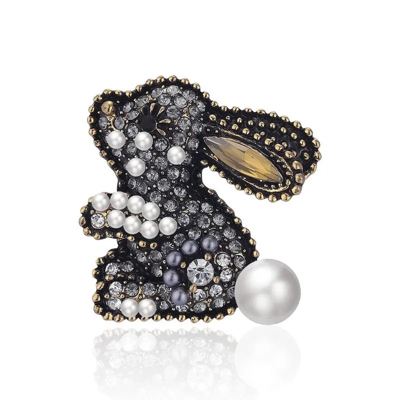 Cartoon Style Pin Animal Alloy Stoving Varnish Women'S Brooches