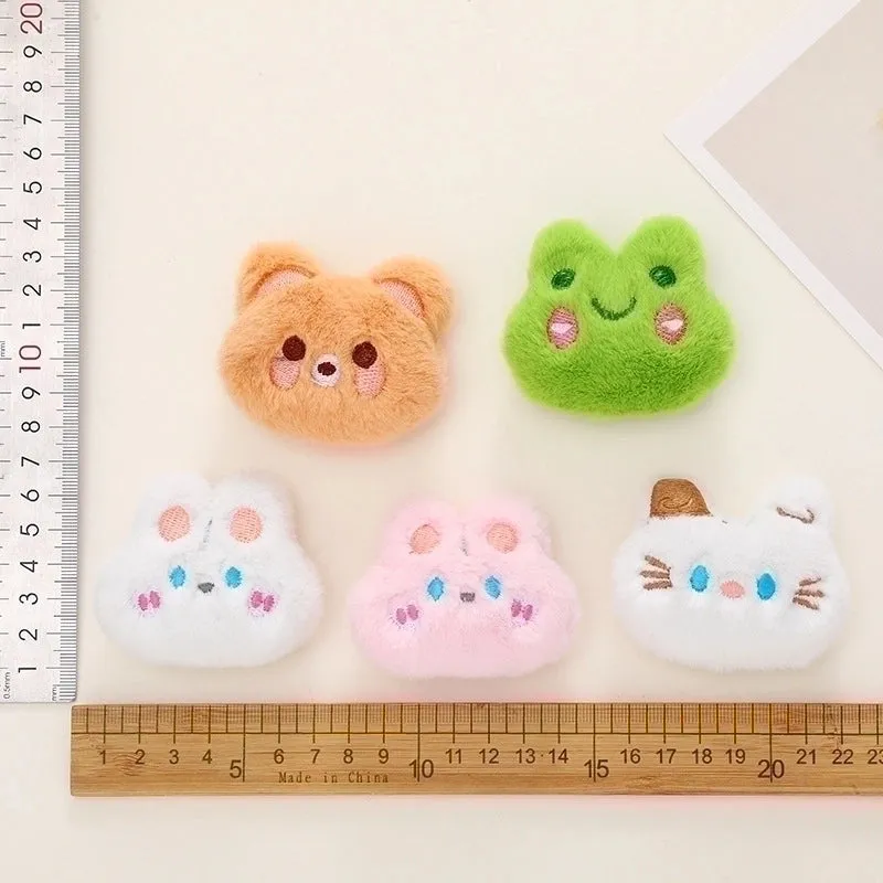 Cartoon Style Pin Animal Plush Kid'S Brooches
