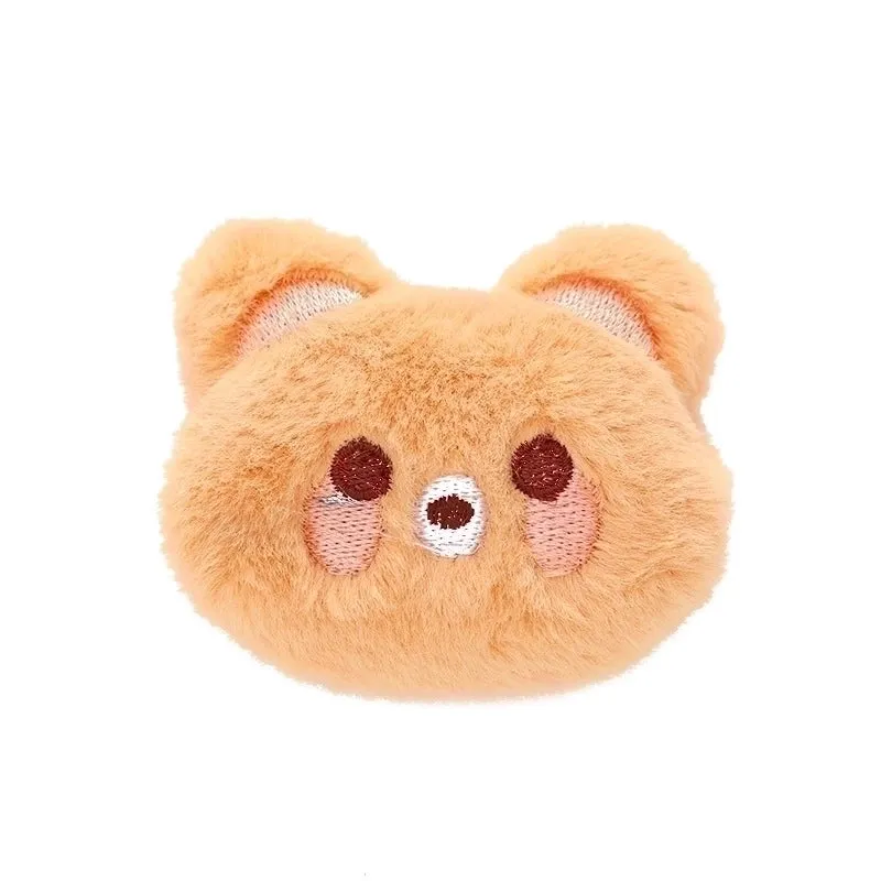Cartoon Style Pin Animal Plush Kid'S Brooches