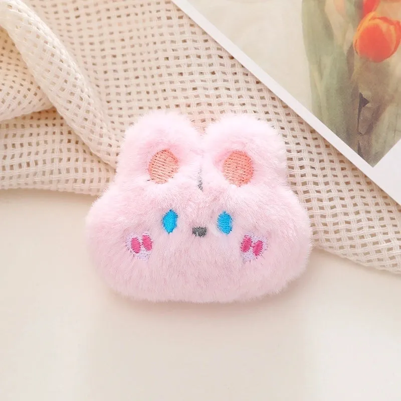 Cartoon Style Pin Animal Plush Kid'S Brooches