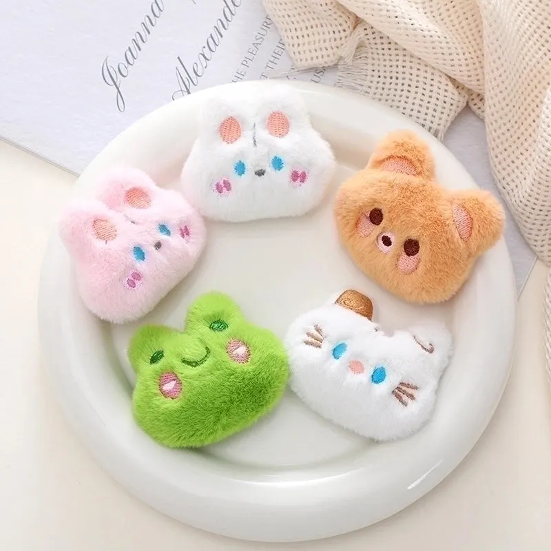 Cartoon Style Pin Animal Plush Kid'S Brooches