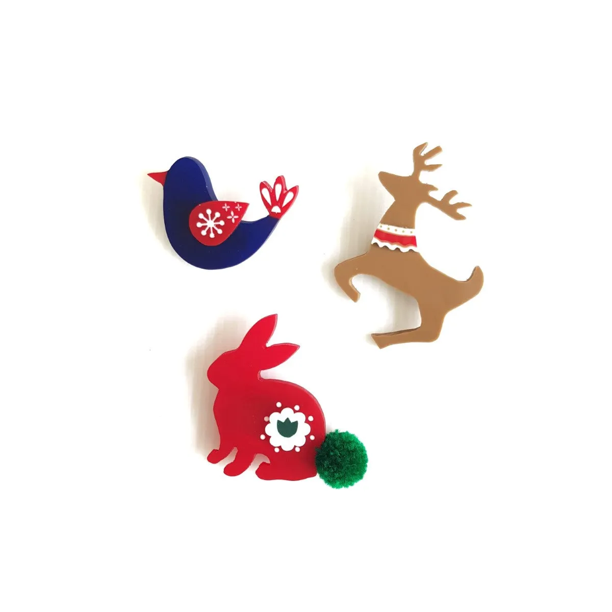 Chrisy Bunny Brooch