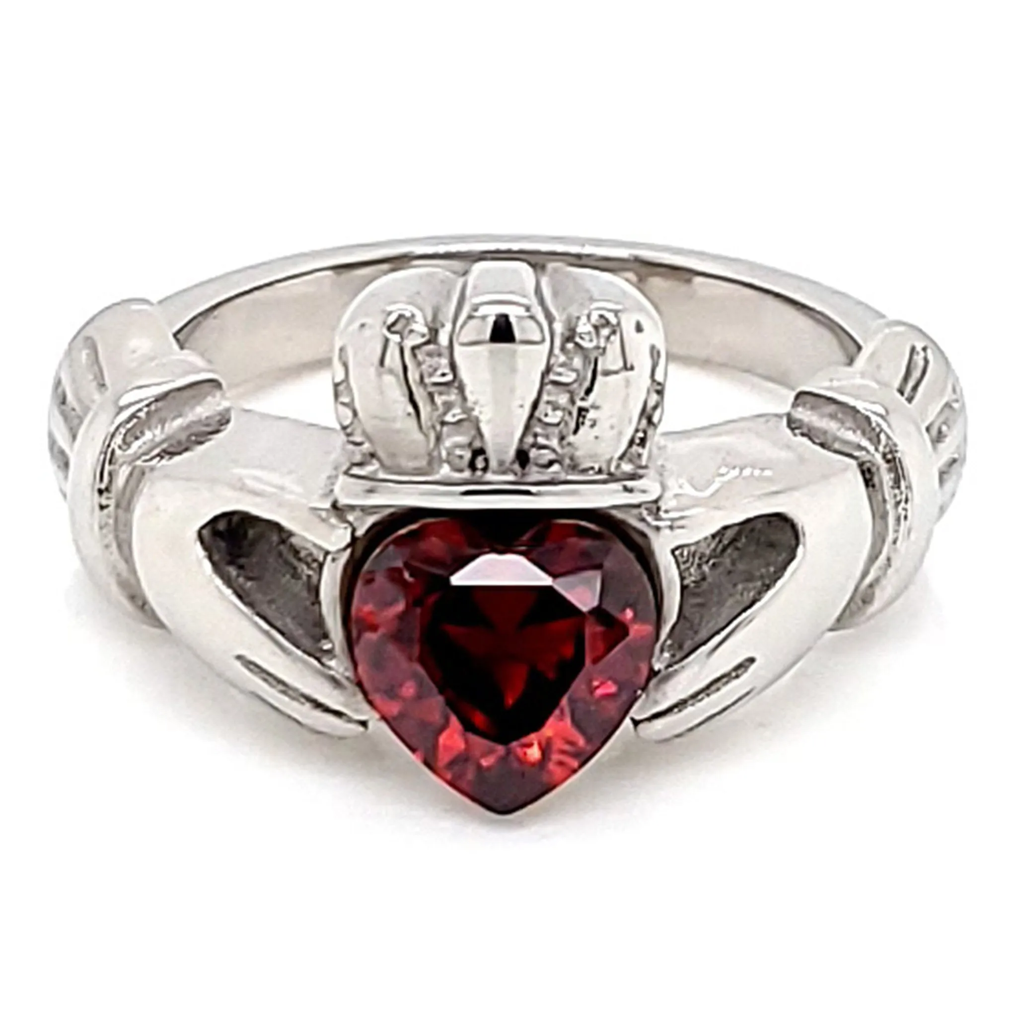 Claddagh Love, Loyalty, & Friendship Birthstone Ring / FBS0001