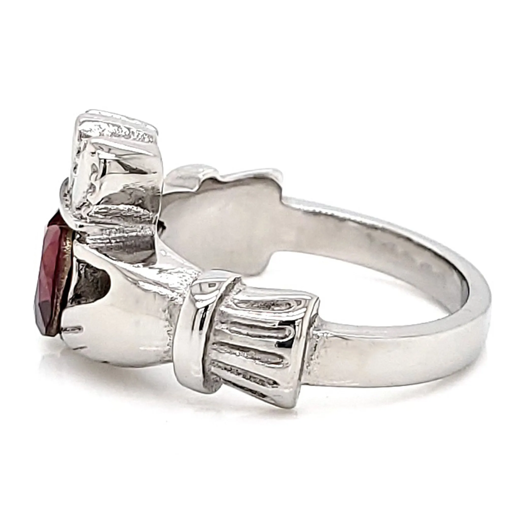 Claddagh Love, Loyalty, & Friendship Birthstone Ring / FBS0001
