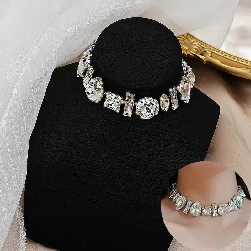 Crystal Necklaces Chain Jewelry