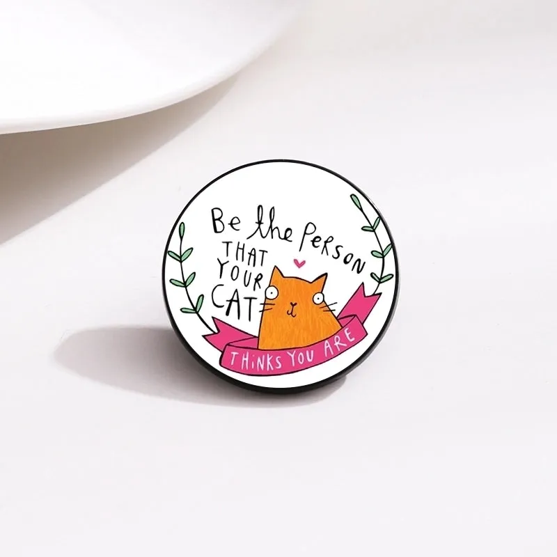 Cute Animal Alloy Printing And Dyeing Unisex Brooches