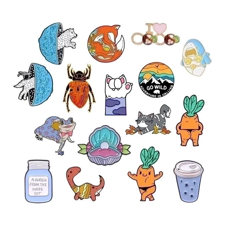 Cute Pin Animal Alloy Unisex Brooches