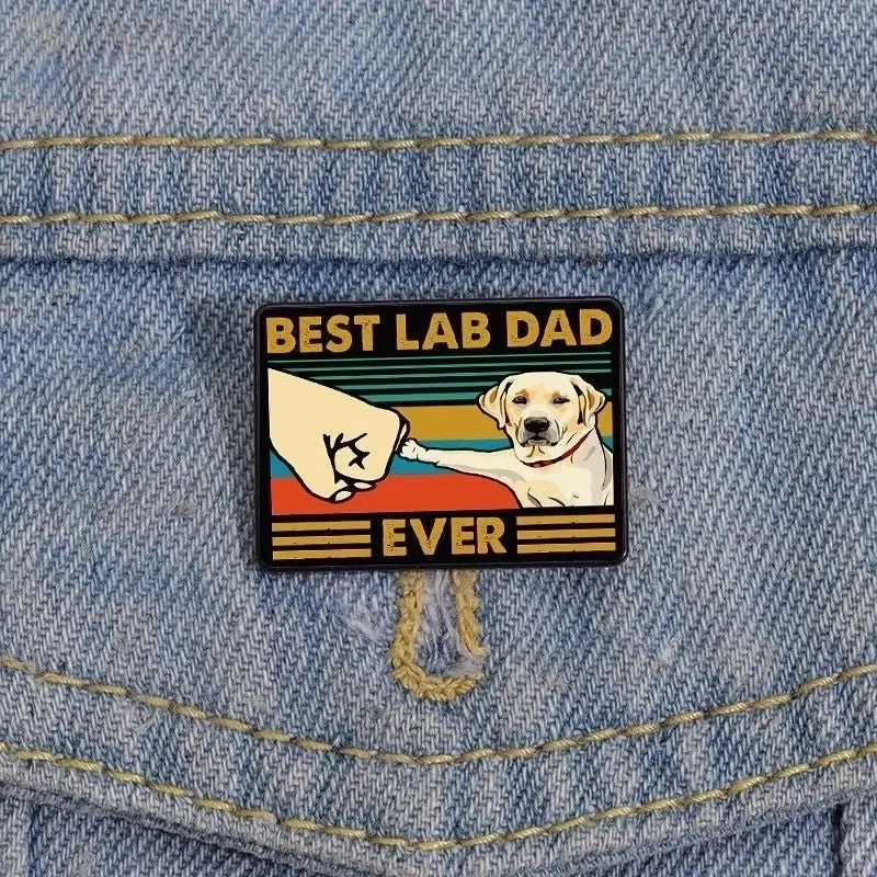 Cute Pin Animal Cartoon Mixed Materials Printing Unisex Brooches