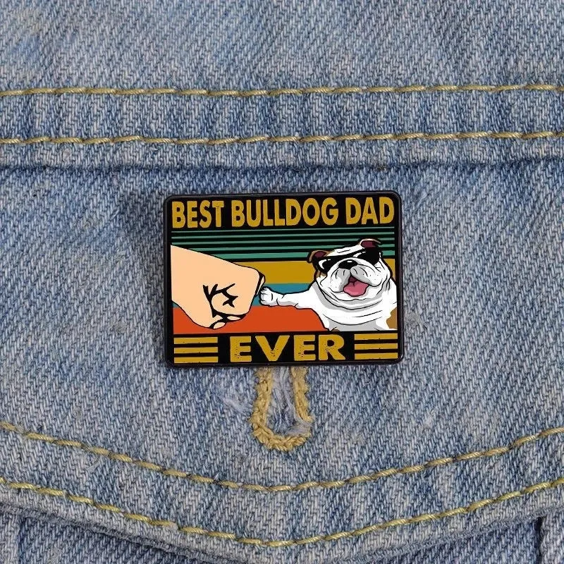 Cute Pin Animal Cartoon Mixed Materials Printing Unisex Brooches