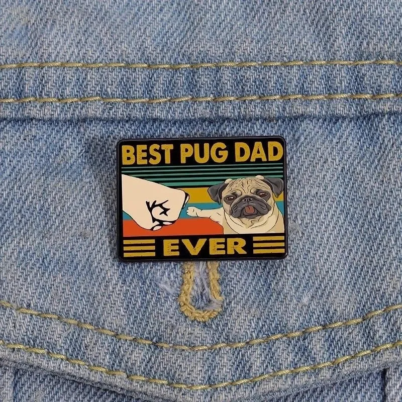 Cute Pin Animal Cartoon Mixed Materials Printing Unisex Brooches