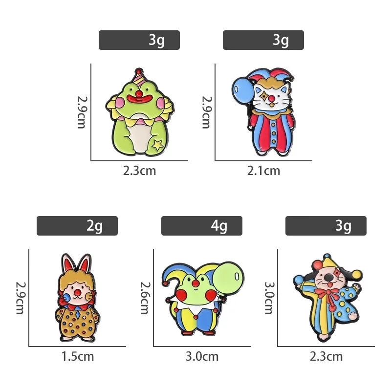 Cute Pin Animal Zinc Alloy Stoving Varnish Unisex Brooches