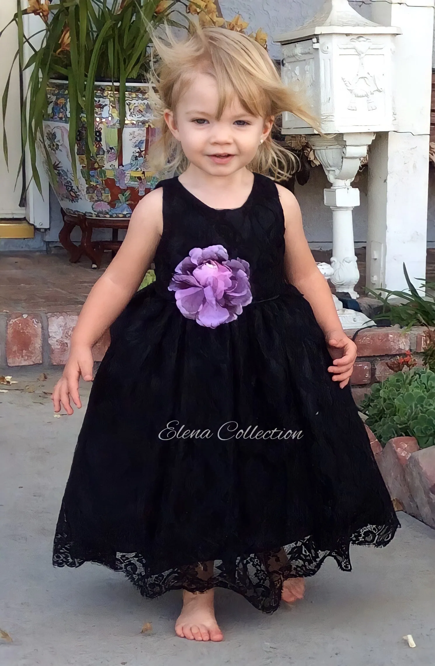 Flower Girl Sleeveless Dress - Tiffany