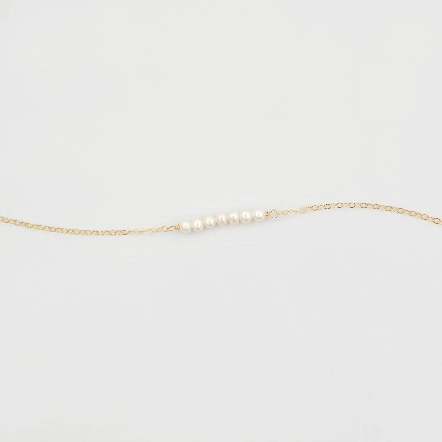 Freshwater Pearl Bar Bracelet - 'Sia'