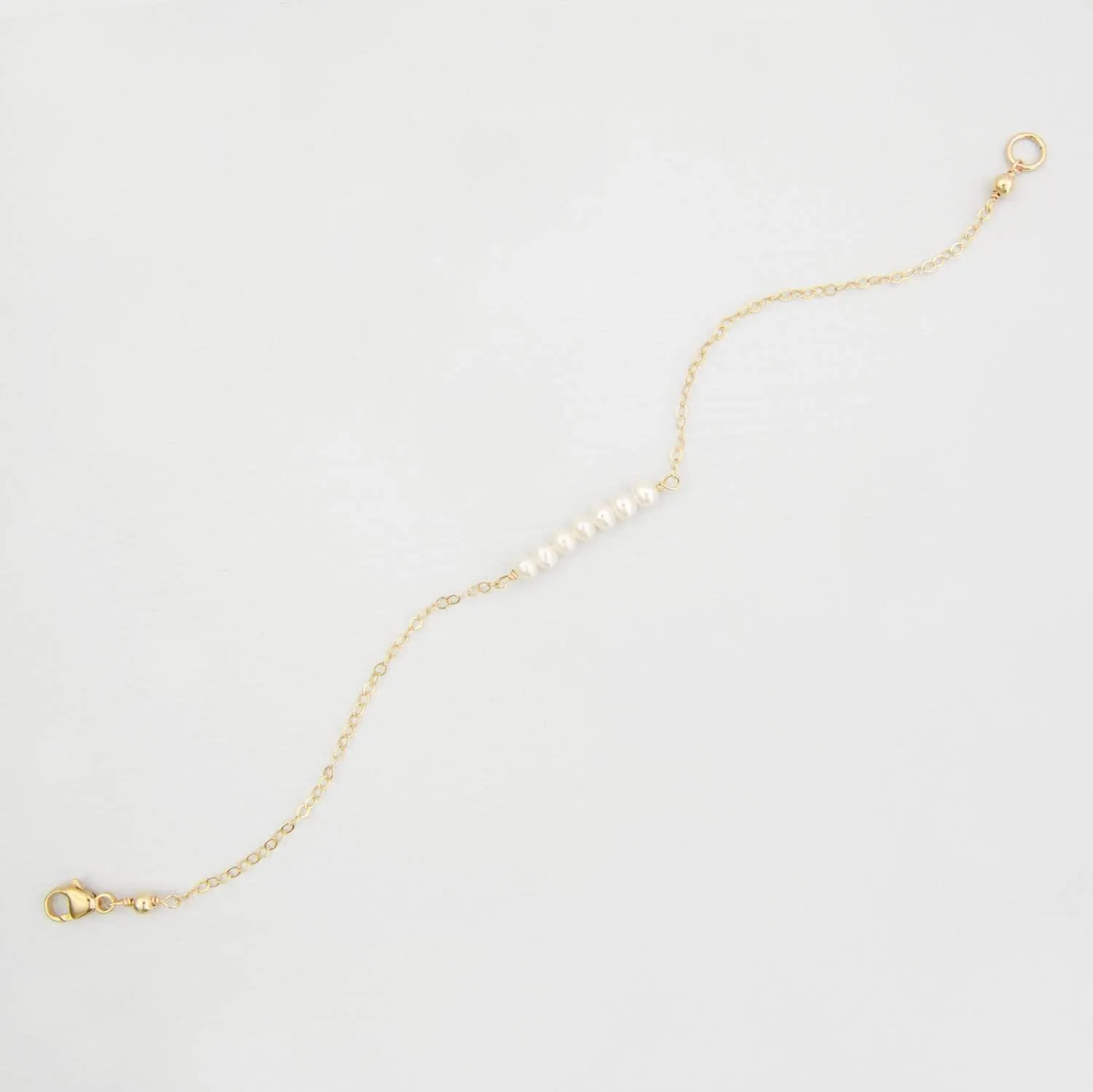 Freshwater Pearl Bar Bracelet - 'Sia'