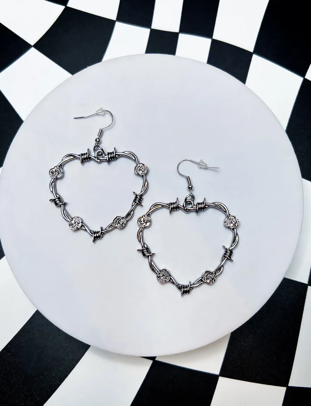 HEART OF ROSES EARRINGS
