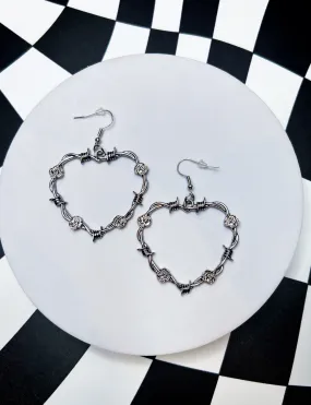 HEART OF ROSES EARRINGS