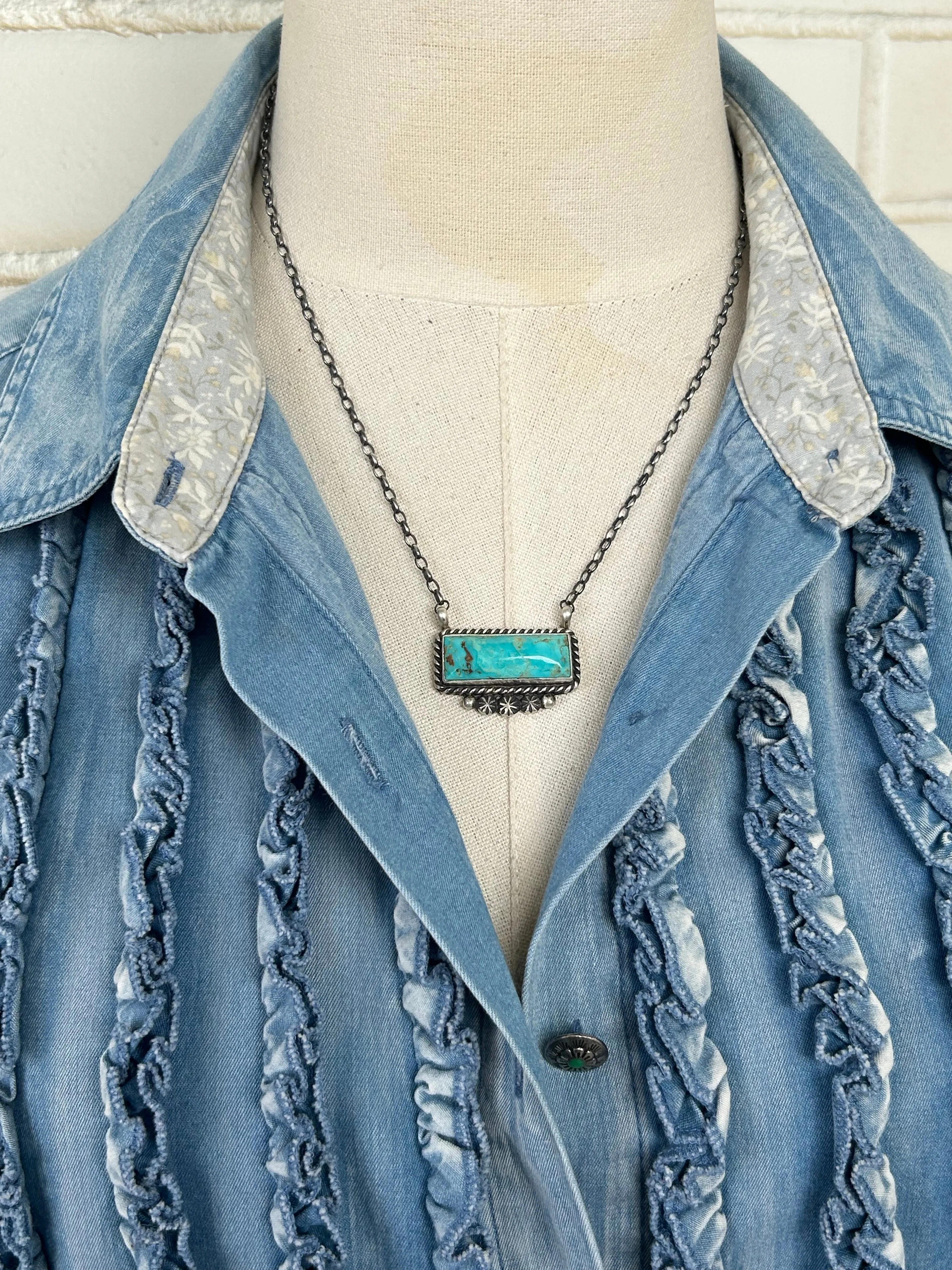 Kingman Bar Necklace #9