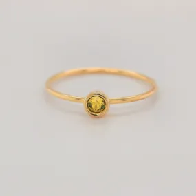 Large November Birthstone Ring