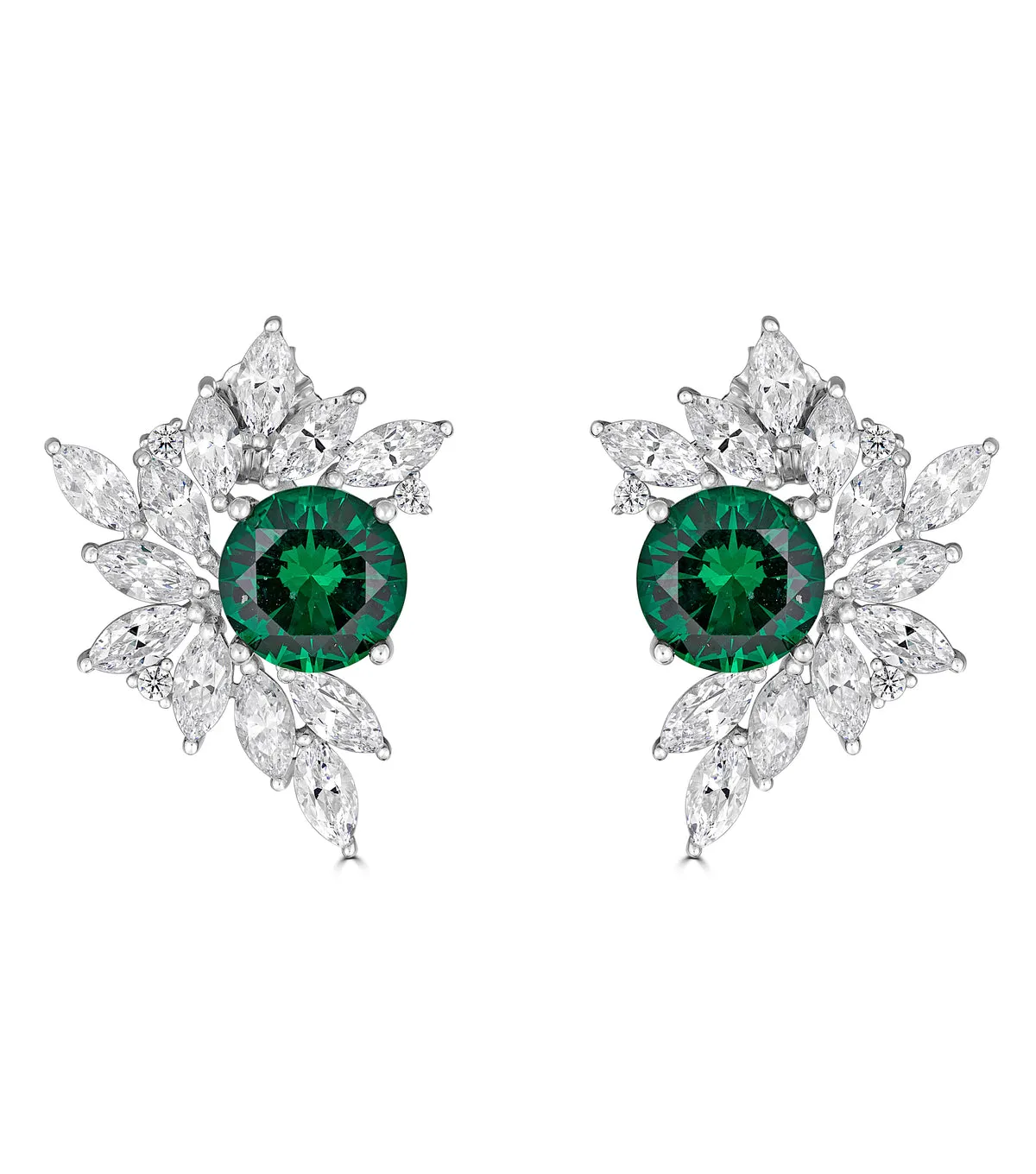 Liz Garland Cluster Earrings