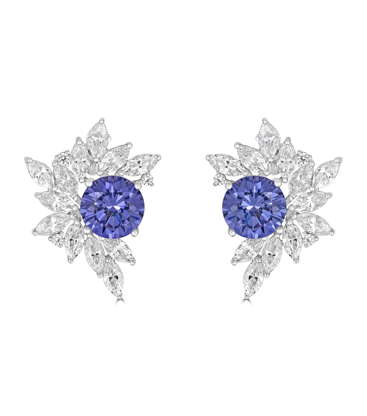 Liz Garland Cluster Earrings