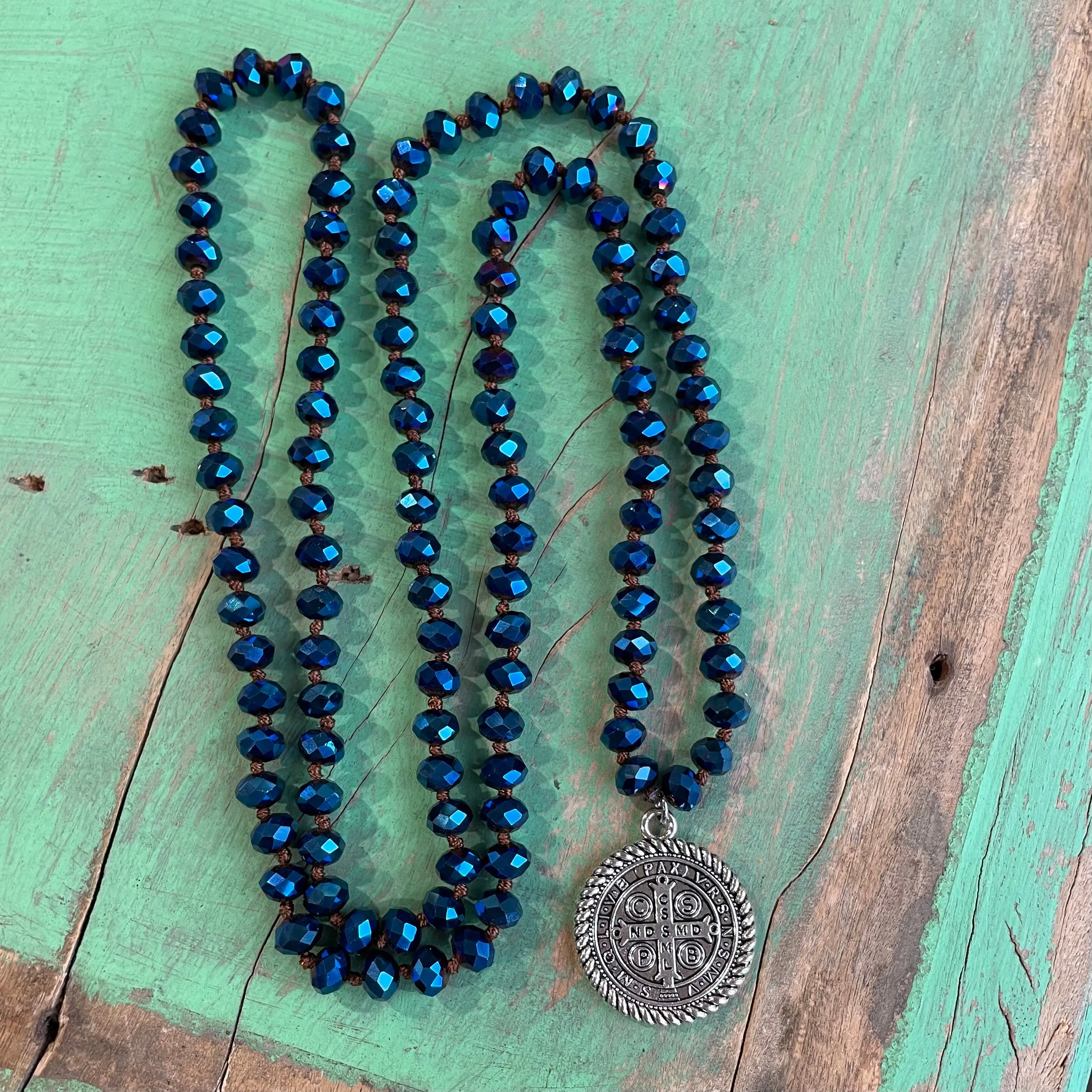 Long Crystal Faith Necklaces