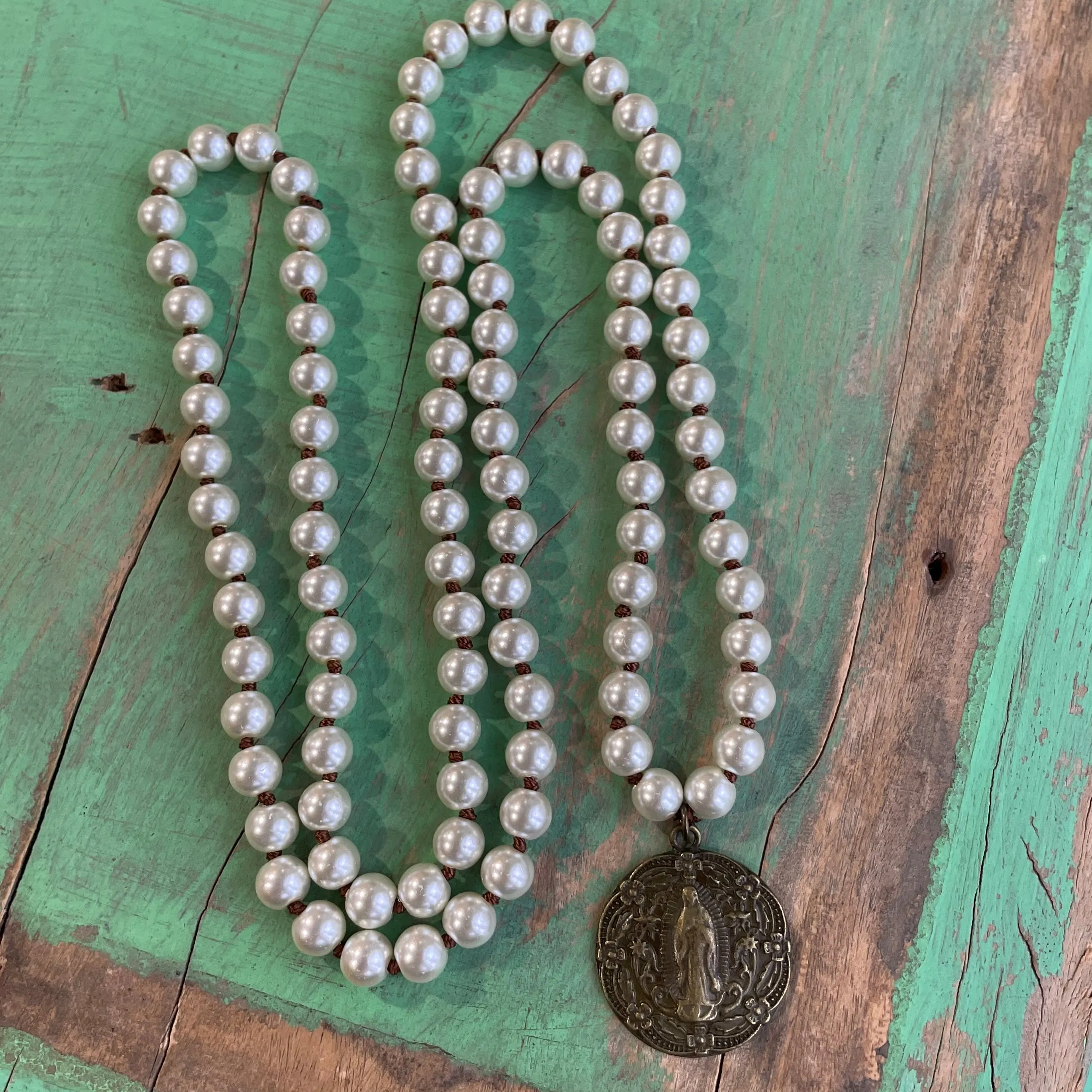 Long Crystal Faith Necklaces