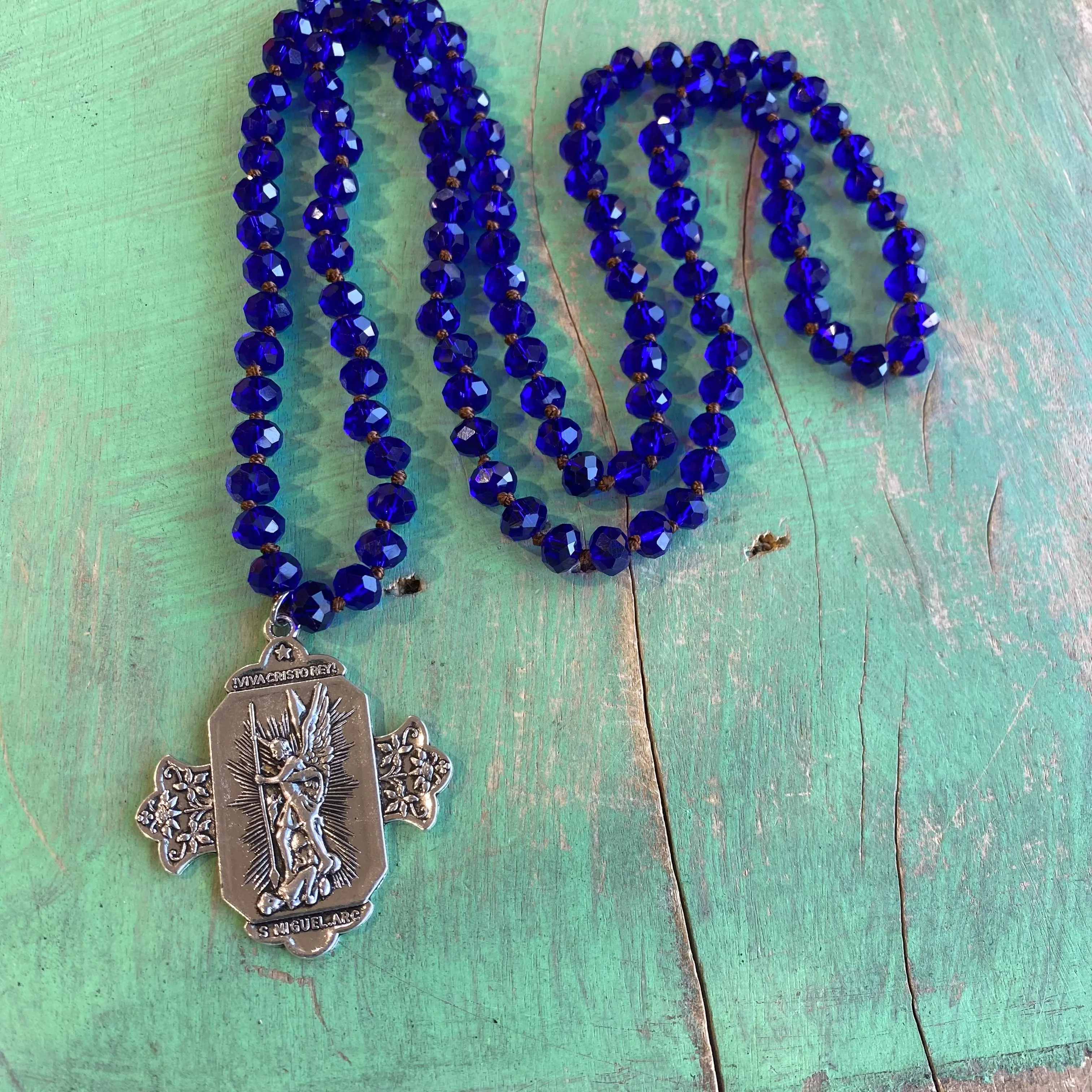 Long Crystal Faith Necklaces