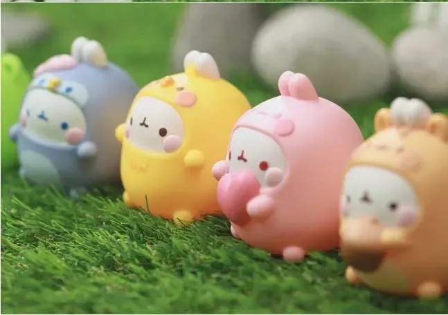 Molang & Animal Friends Figurine Blind Box