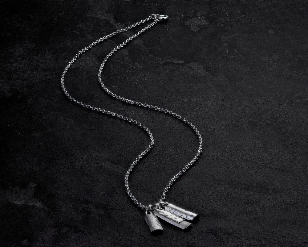Muir Cluster Pendant – Sterling Silver – Lynsey de Burca