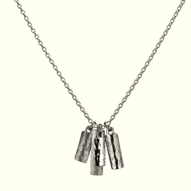 Muir Cluster Pendant – Sterling Silver – Lynsey de Burca