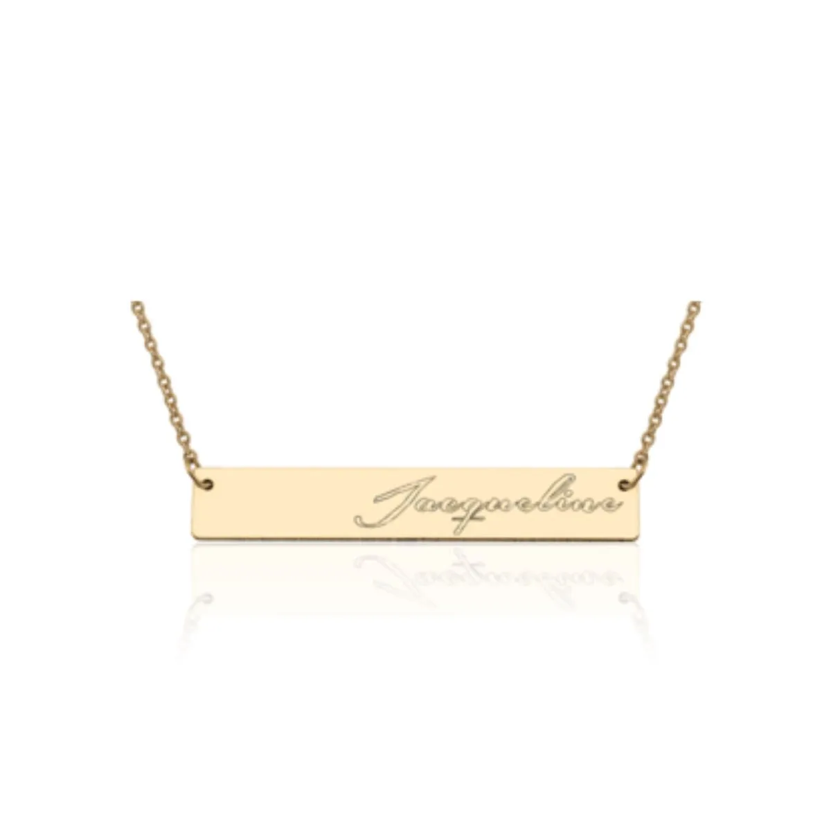 Name Bar Necklace