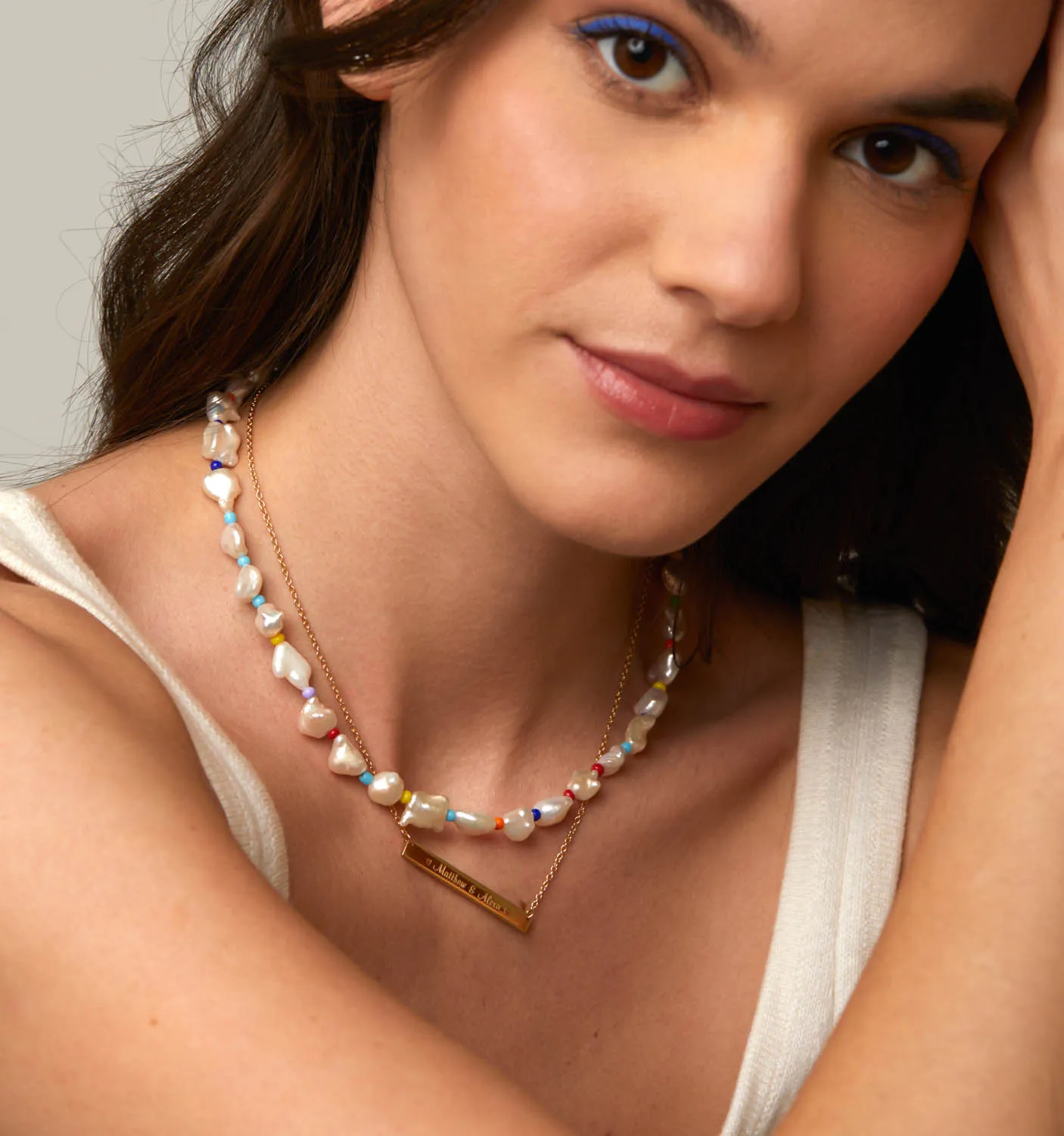 Name Plate Necklace