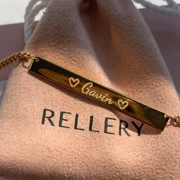 Name Plate Necklace