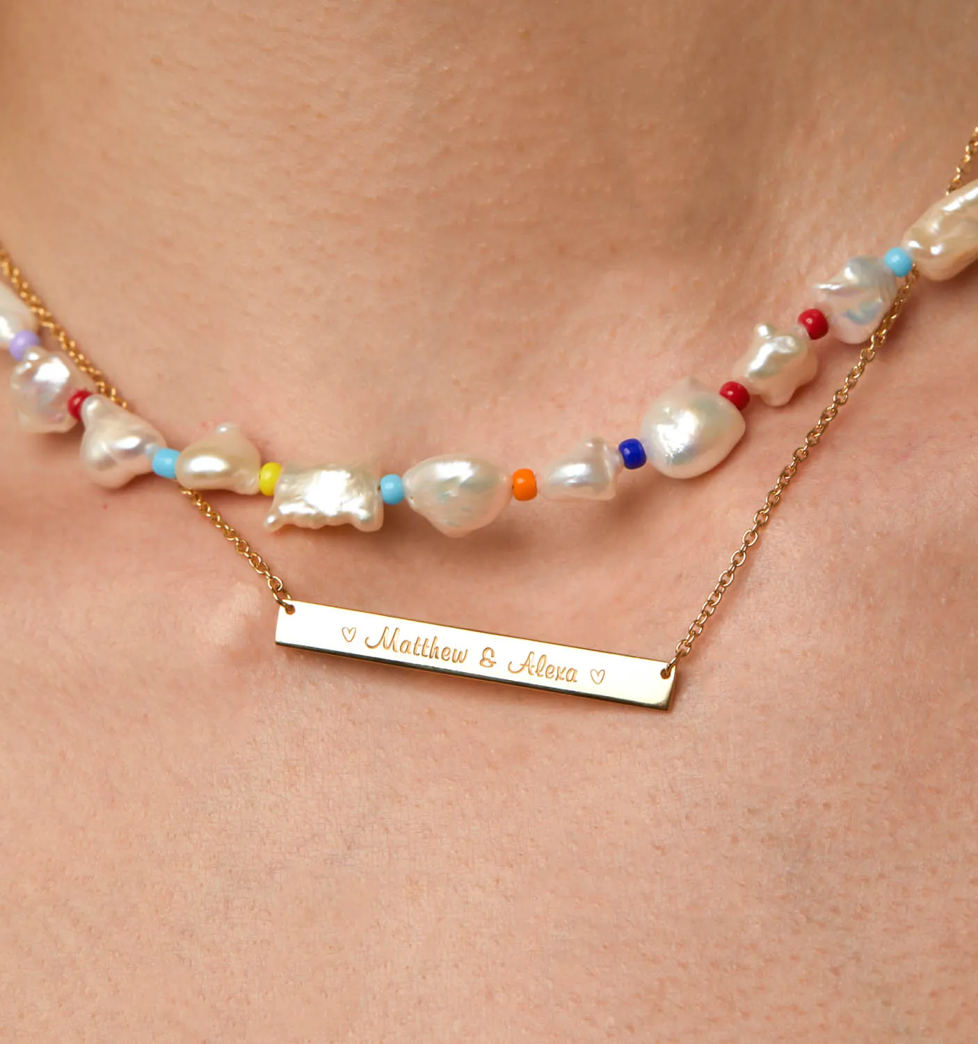 Name Plate Necklace